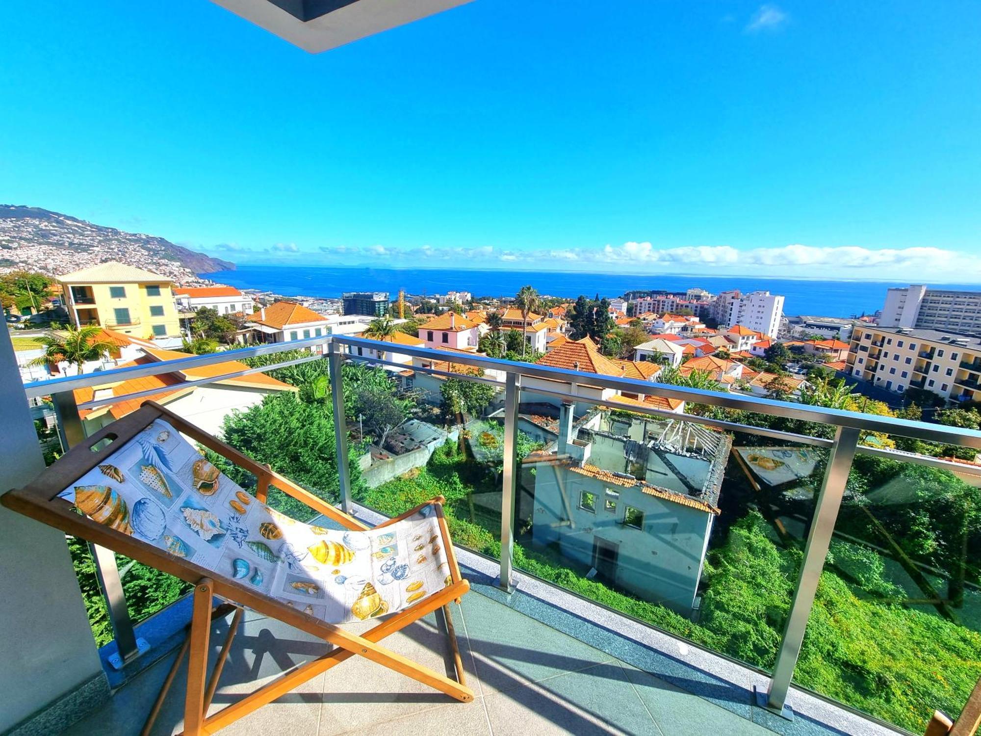 Big Apartment With Ocean Views, Ideal For Groups Funchal (Madeira) Luaran gambar