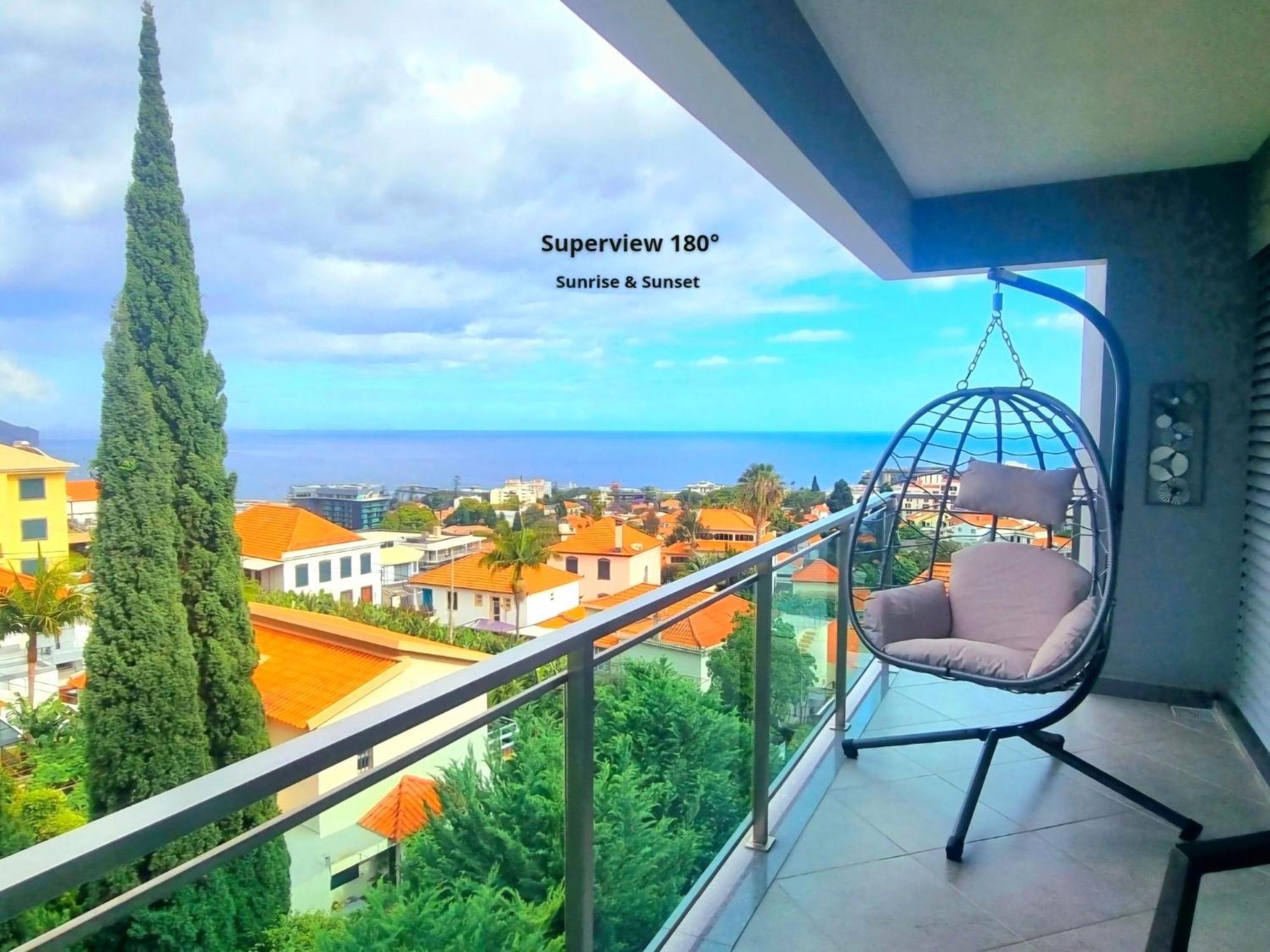 Big Apartment With Ocean Views, Ideal For Groups Funchal (Madeira) Luaran gambar